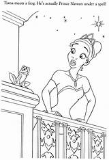 Tiana Naveen sketch template