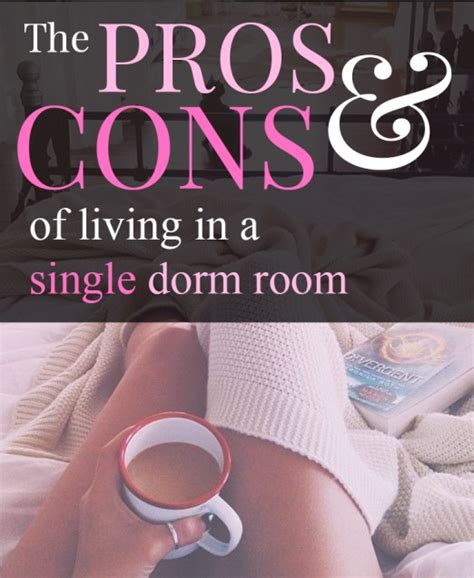 the pros and cons of living in a single dorm room society19