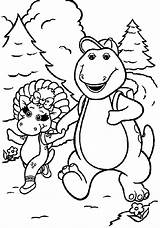 Coloring Barney Pages Cartoon Color Printable Dinosaur Sheets Friends Kids Character Print Cartoons Book Characters Clip Sheet Chicken Penguin Club sketch template
