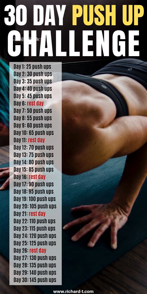 The Ultimate 30 Day Push Up Challenge To Get The Upper Body Strength