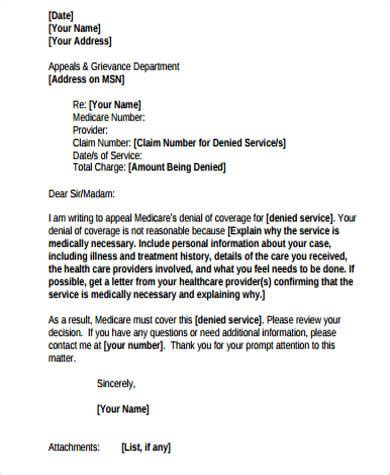 medicare appeal letter examples amulette