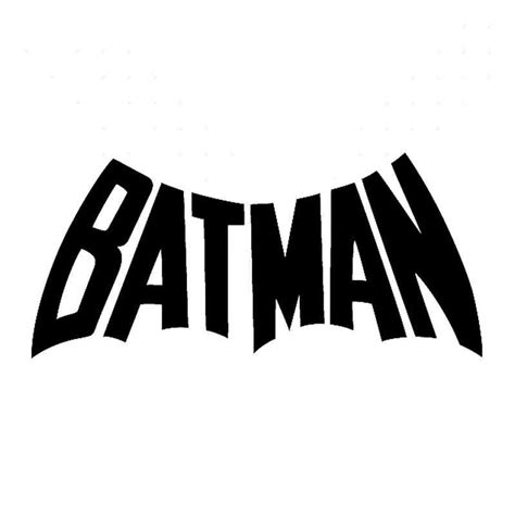 batman logo vinyl sticker