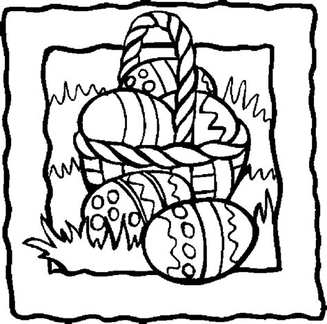 easter baskets coloring pages  kids updated