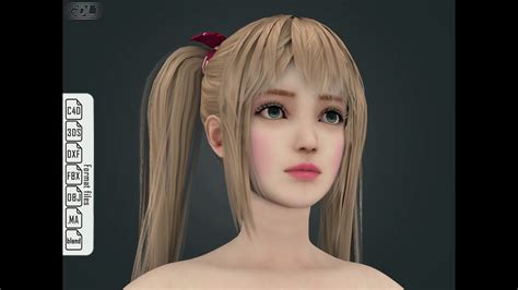 Get 3d Model Girl [ Nude Body ] With 8 File Formats And Very High