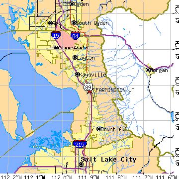 farmington utah ut population data races housing economy