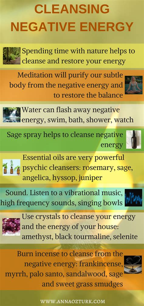 cleansing your body and home from negative energy negative energy
