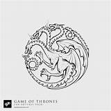 Thrones Game Vector House Tattoo Sigil Sigils Houses Dragon Logo Vectors Drawings Dragons Elements Characters Targaryen Coloring Desenhos Games Svg sketch template