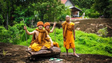 Buddest Monks Northern Thailand Northern Thailand Thailand Monk