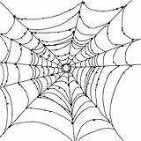 Spider Web Coloring Drawing Pages Simple Print Kids Printable Paper Spiderweb Webs Draw Template Color Use Background Tiddly Inks Clipart sketch template