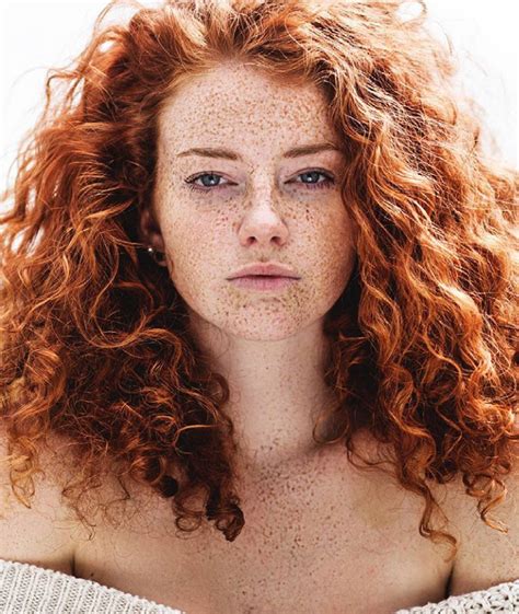 rosesandcherrytrees “credits annabel l e ” beautiful freckles red