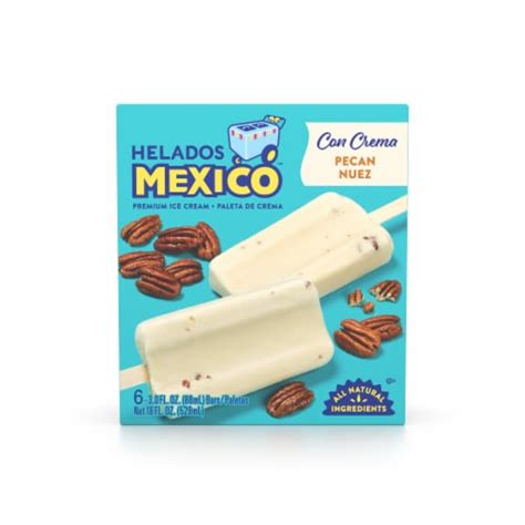 Helados Mexico Pecan Ice Cream Bars 6 Ct Food 4 Less
