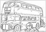 Decker Mewarnai Ausmalbilder Activityvillage Londres Routemaster Ausmalen Transportes Autobús Típico Dewasa Sheets Les Imagui sketch template