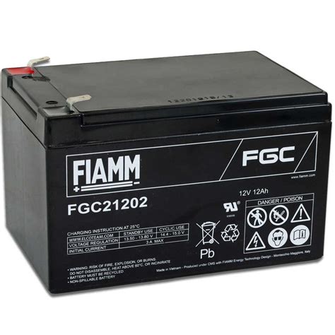 fiamm fgc lead acid battery cyclic   ah elcoteamcom