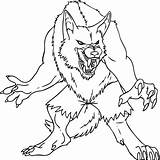 Lobo Werewolf Colorear Lobisomem Werewolves Feroz Coloringhome Colorindo Zombies Caperucita Roja Wolves Imprima sketch template