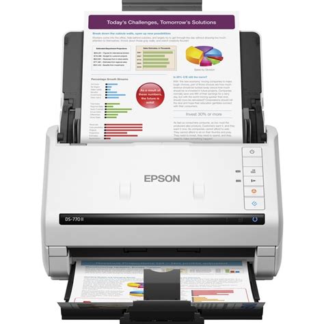 Escaner De Documentos Epson Ds 770 Ii Usb 3 0 Optico Color Cis