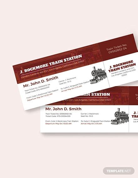 simple train ticket template ad paid train simple template