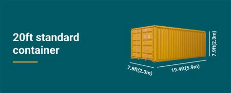standard shipping container  guide  types dimensions