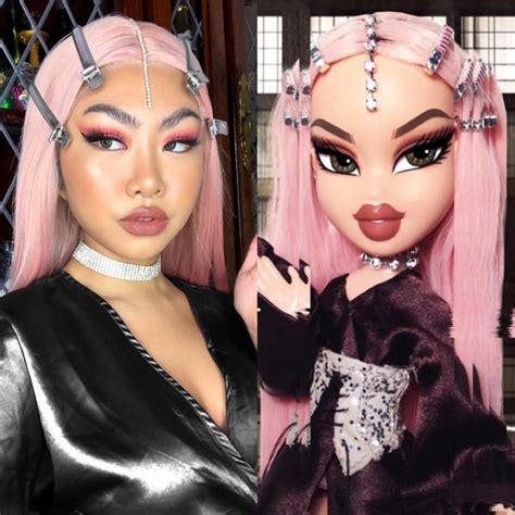 makeup artists  transform  bratz dolls