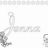 Jenna Coloring Hellokids Nombres Sophia Ninas sketch template