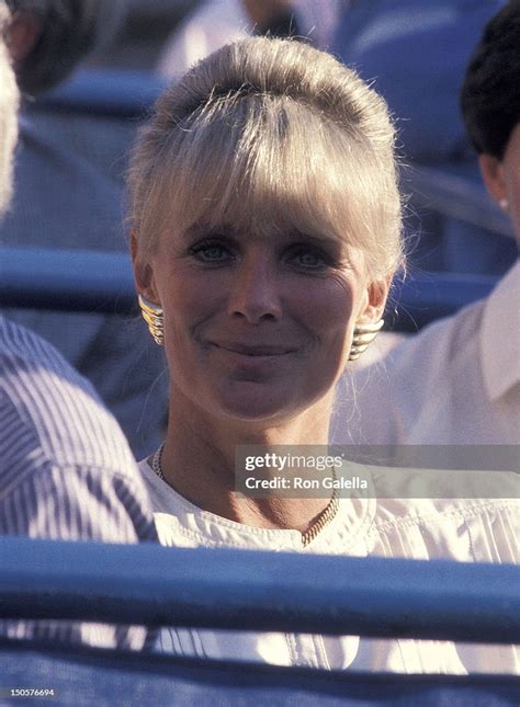 Actress Linda Evans Attend 1986 Us Open Tennis Women S Single S News