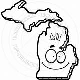 Coloring Michigan Pages State Msu Getcolorings Map Sheet Printable sketch template