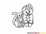 Katze Gratis Babykatze Malvorlagen Ausmalbilder Malvorlage Färbung sketch template