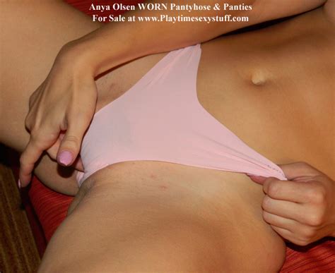 anya olsen 21 year old s pink tight microfiber worn panties playtime video collectibles