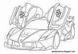 Lamborghini Mewarnai Balap Menggambar Diwarnai Huruf Sketsa Kartun Belajar Keren Aventador sketch template