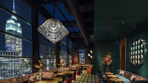 inside the fleur room the newest and highest rooftop bar in nyc maxim
