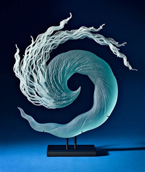 Layered Glass Sculptures Mimic The Everyday Drama Of The