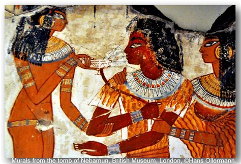 Murals From The Tomb Of Nebamun British Museum London
