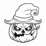 Halloween Coloring Scary Pages Printable Printables Category Printablee sketch template
