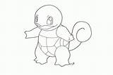 Coloring Squirtle Pokemon Line Pages Popular Library Clipart sketch template