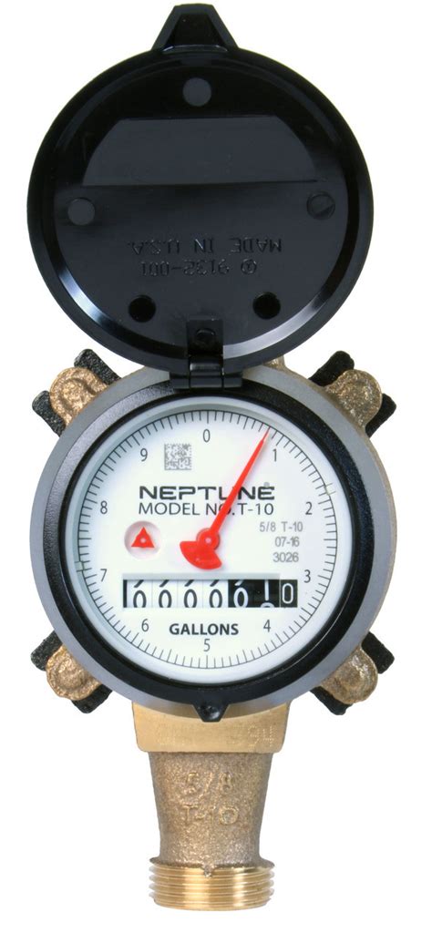 neptune  direct read lead  water meters  flowscom