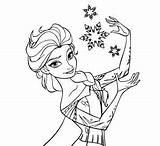 Fever Frozen Elsa Coloring Pages Getdrawings sketch template