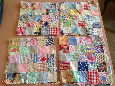 diary   crafty lady antique quilt top   finished quilt