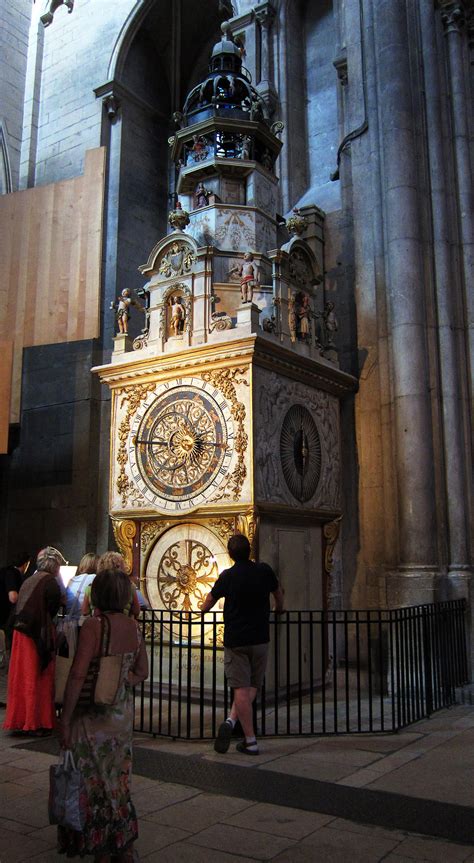 st jean cathedral astronomical clock lyon france