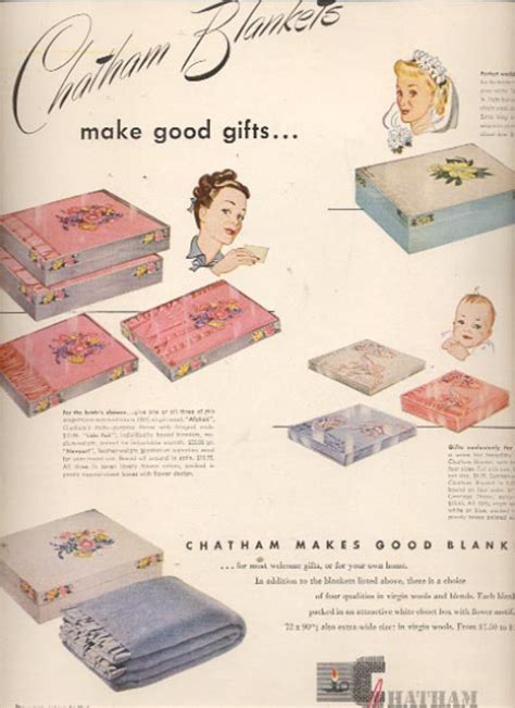 April 28 1947 Chatham Blankets Magazine Ad 6117