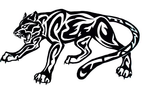 tribal jaguar tattoo designs