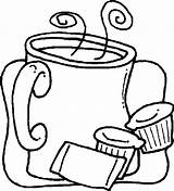 Kleurplaat Koffie Colorat Nourriture Cana Coloriages Drinken Aliments Ceai Lebensmittel Boissons Tasse Drinks Sfatulmamicilor Malvorlage Planse Stemmen Alimente Stimmen sketch template