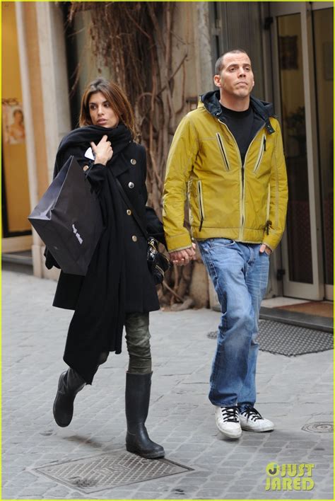elisabetta canalis and steve o romance in rome photo