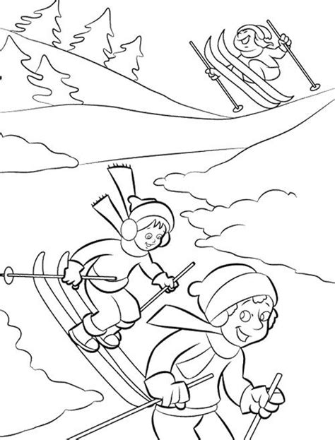happy winter coloring page  images coloring pages happy winter
