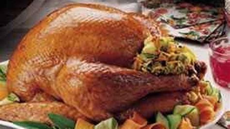 roast turkey with vegetable stuffing recipe from betty crocker
