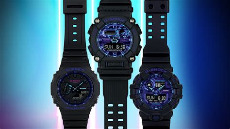 casio s new cyberpunk style g shock lineup is a welcome break from dull