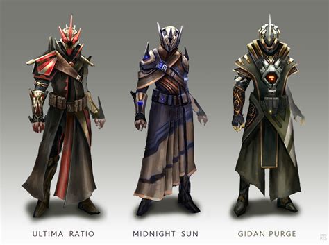 warlock armor concept fanart rdestinythegame