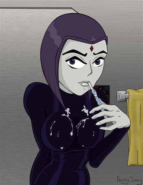 raven brushing her teeth by pervyjimmy hentai foundry