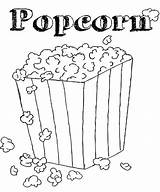 Popcorn Coloring Pages Kids Printable Snack Food Clipart Healthiest Lovers Color Print Flavors Coloringpagesfortoddlers Healthy Library Choose Board Divyajanani Popular sketch template