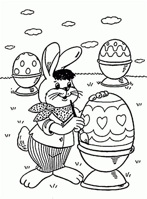 printable easter coloring pages holiday vault   easter