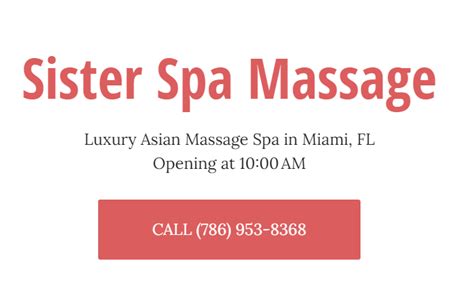 sister spa massage reviews  real customers