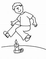 Coloring People Outline Person Pages Drawing Jump Jumping Printable Clipart Over Kids Candle Sheet Child Sheets Templates Tracks Train Popular sketch template